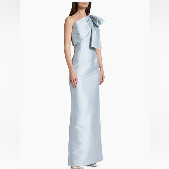 Sachin and Babi Bonnie gown Ash Blue - Picture 3 of 8